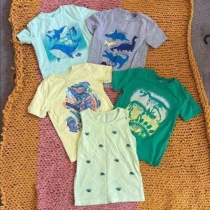 Lot of Boys Carter Tees (4T -like new!)